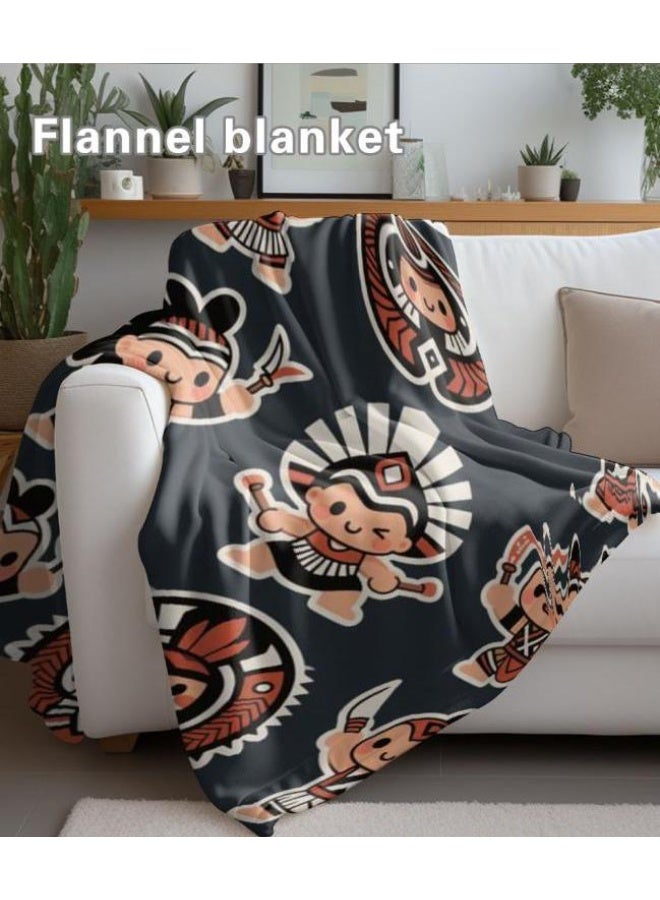 general Flannel thin blanket (warm and comfortable, suitable for sleep, gaming, dust removal and sandproof) 150cm*200cm - 701 - Image 5