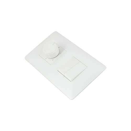 Wipro Northwest (Venia) Switch Combo of 4M Plate + 1M 6A Switch x2 + 5 Step Fan Regulator, White (Kit 9),2_Way - Image 5