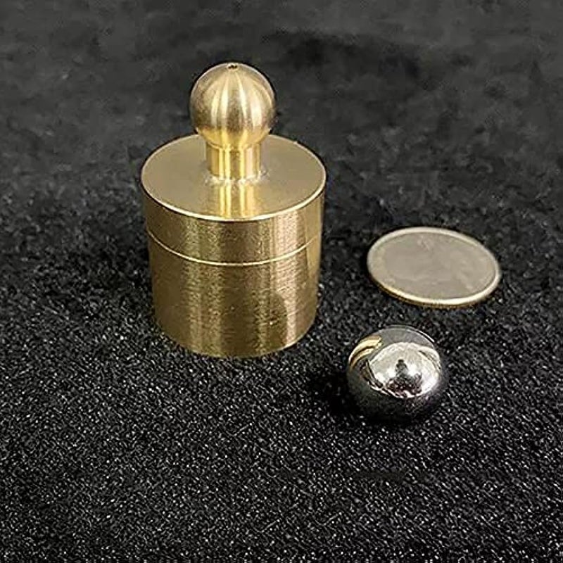 blue-ther bluether Coin Maker Brass Magic Tricks Steel Ball to Coins Appearing Magic Magician Close up Illusions Gimmicks Props Mentalism Magic - Image 3