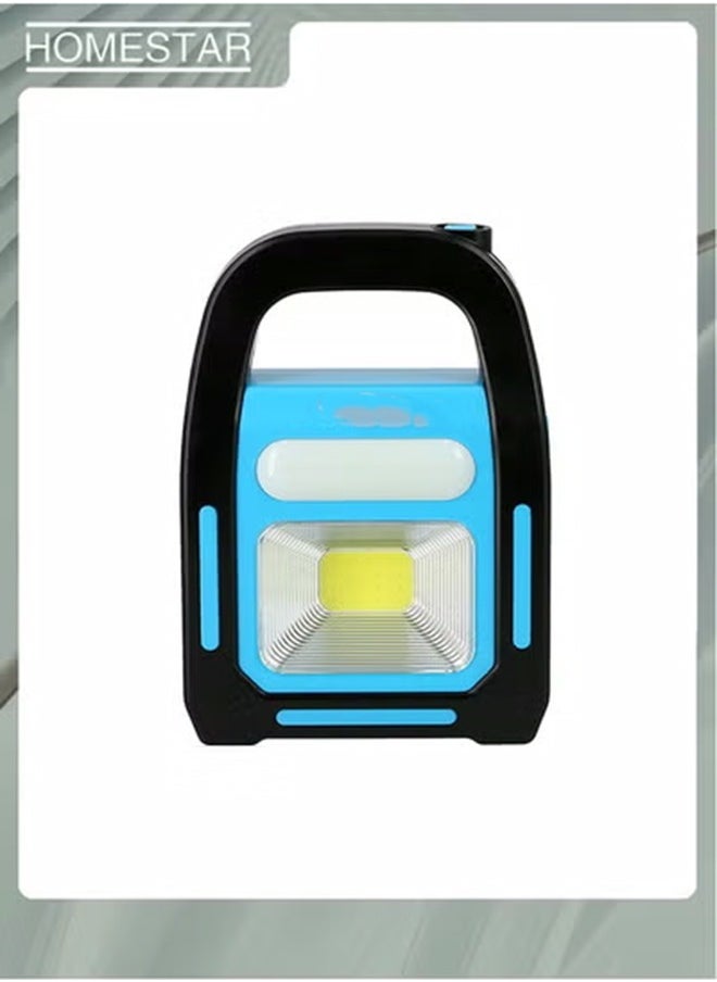 HOMESTAR 1 Pack 3 IN 1 Solar USB Rechargeable Brightest COB LED Camping Lantern,Camping Lights Rechargeable Work Light, Charging for Device, Waterproof Emergency Flashlight LED Light  - Image 3