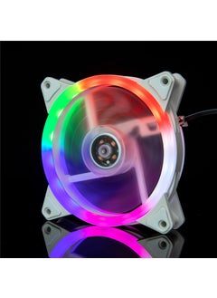 Generic Aurora Eclipse 16LED 12025 Dual Ring PC Case FanDouble ring White Box 5 color Double ring White Box 5 color 