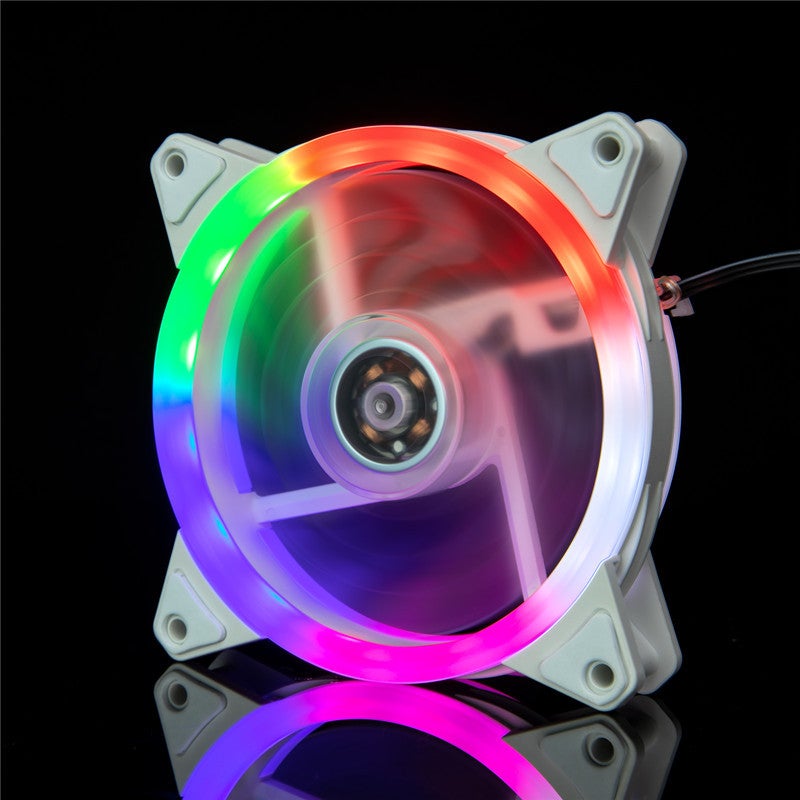 Aurora Eclipse 16LED 12025 Dual Ring PC Case FanDouble ring White Box 5 color Double ring White Box 5 color 