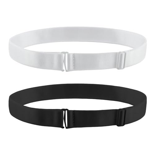 HOUSEEN 2Pcs Crop Tuck Band, Adjustable Elastic Crop Tuck Band, Crop Band for Tucking Shirts, Sweaters, Elastic Tuck Band to Change The Style of Your Tops ​ - Image 2