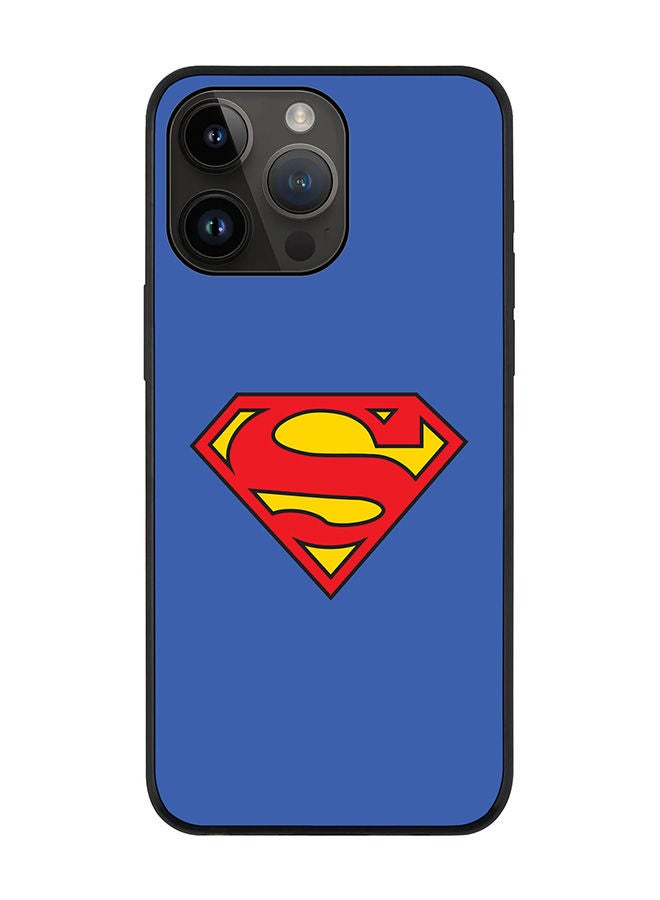 Stylizedd Rugged Black edge case for Apple iPhone 14 Pro Max Slim fit Soft Case Flexible Rubber Edges Anti Drop TPU Gel Thin Cover - The Super - Image 1