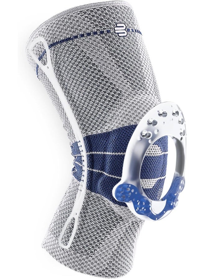 Bauerfeind GenuTrain Knee Support Brace (New Version) - Targeted Support for Pain Relief & Stabilization for Weak, Swollen & Injured Knees & Arthritis - Size 5 - Color Black - Image 3