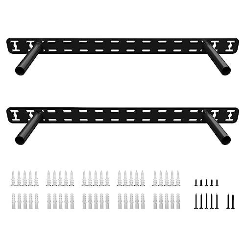 Craftersmark 2pcs Floating Shelf Hardware Heavy Duty Hidden Shelf Brackets SupportWall Mounting Invisible Floating Shelves Bracket Without Jig 18 x 4 x 15 Without Tools - Image 1