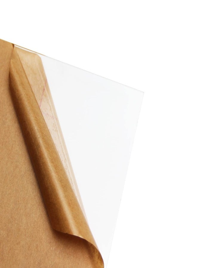 Fielect Clear Acrylic Plexiglass Sheet 11.58"x8.19" 8mm Thick for Picture Frames Sign Holders DIY Display - Image 3