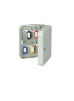 ROBUSTLINE Robustline Metal Storage Safe Key Box, 20 Keys Capacity, Wall Mounted for Outdoor and Indoor Home- White Color  - Image 3