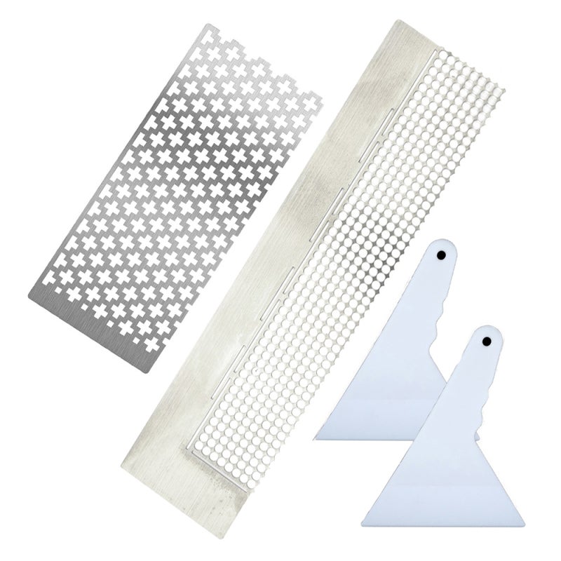 Diamond Painting Accessories: 7Pcs Set - Flexible Stainless Steel & Plastic Correction Tool, Non-Stick Roller Ruler for Diamond Painting Enthusiasts, Home Craft Projects - Image 1