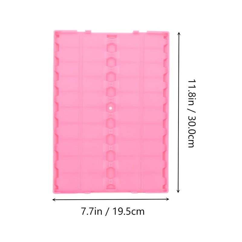 cheekyglo 4pcs Microscope Slide Storage Tray 20 Capacity Plastic Microscope Slide Trays (Random Color) - Image 5