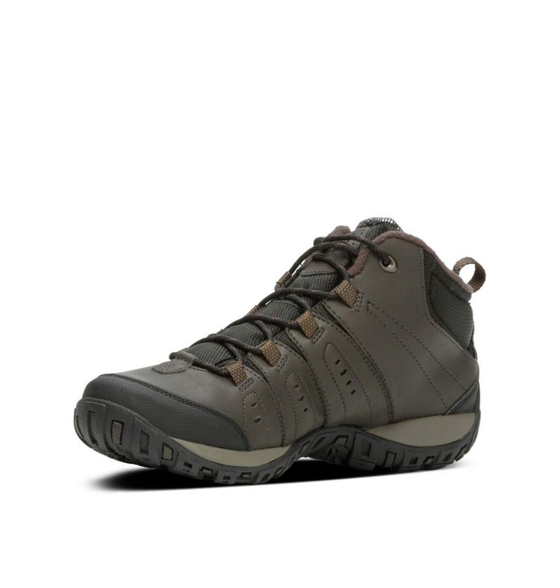 Columbia Men's Woodburn II Chukka Waterproof Omni-Heat, Cordovan/Garnet Red, 10 - Image 2