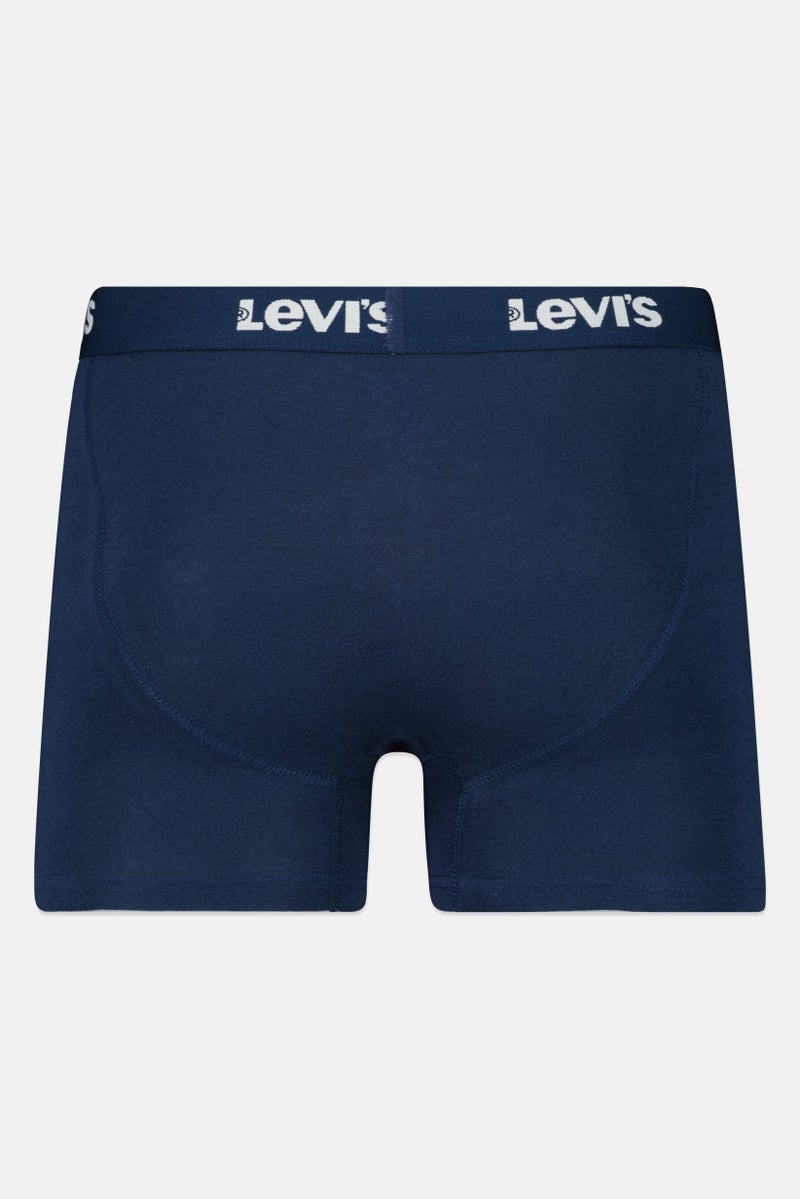 Levi's Men 4 Pack Brand Logo Boxer Brief, Multicolor - Image 5