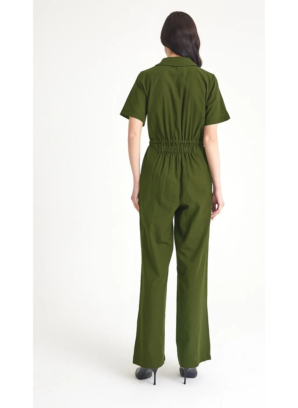 Barbora Linen Casual Jumpsuit LN20HAKI5
