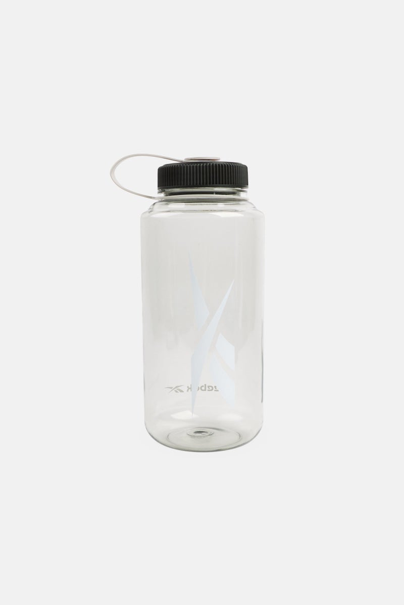 Toys For Less Plastic Brand Logo Water Bottle 950 ml, Transparent - Image 3