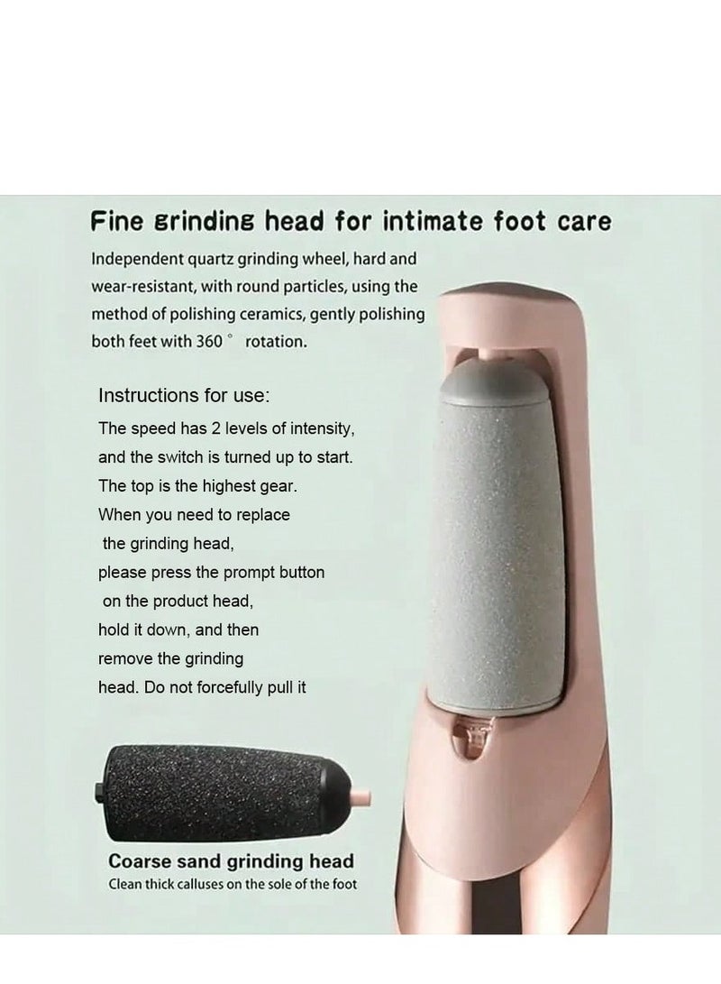 Pedicure device for removing dead skin – Highly effective electric foot file - Image 3
