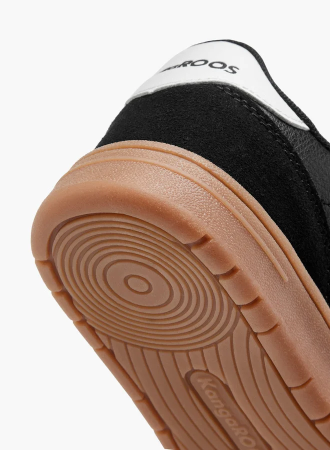 kangaROOS Boys' Panelled Sports Shoes with Hook and Loop Closure