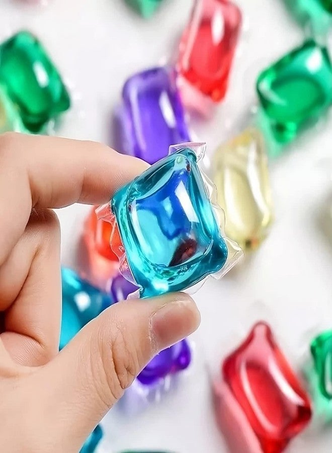 IF13 Laundry Liquid Detergent Pods for Laundry Cleaning Benefits, Tackle Fights Stain, suitable for Front/Top (Pack Of 100 Pcs) (MultiColor) - Image 1