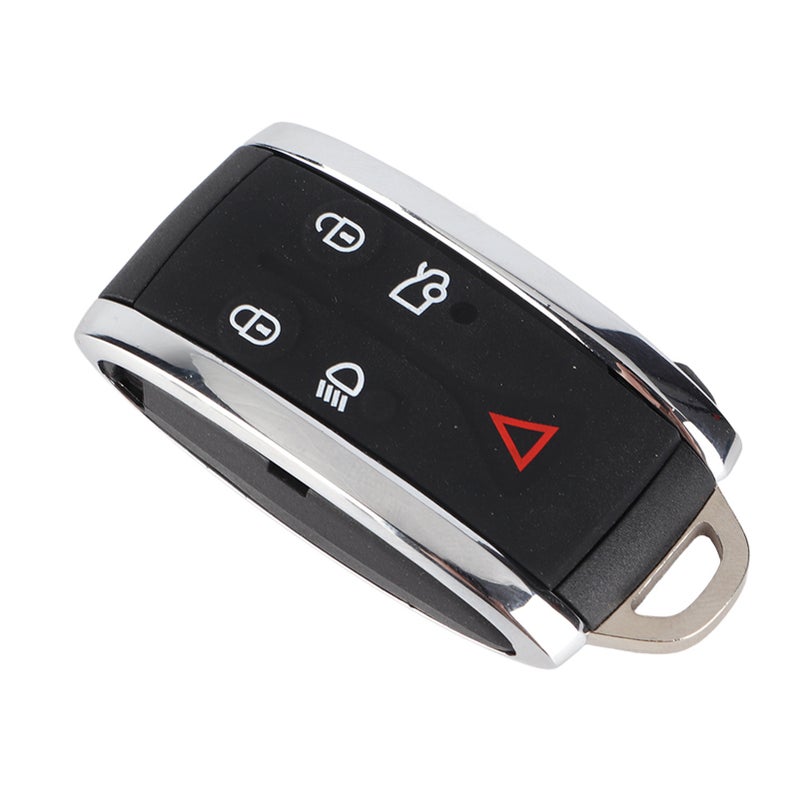 Car Remote Key Fob Shell Case Replacement Fits for   XF 2009‑2012 5 Button - Image 1
