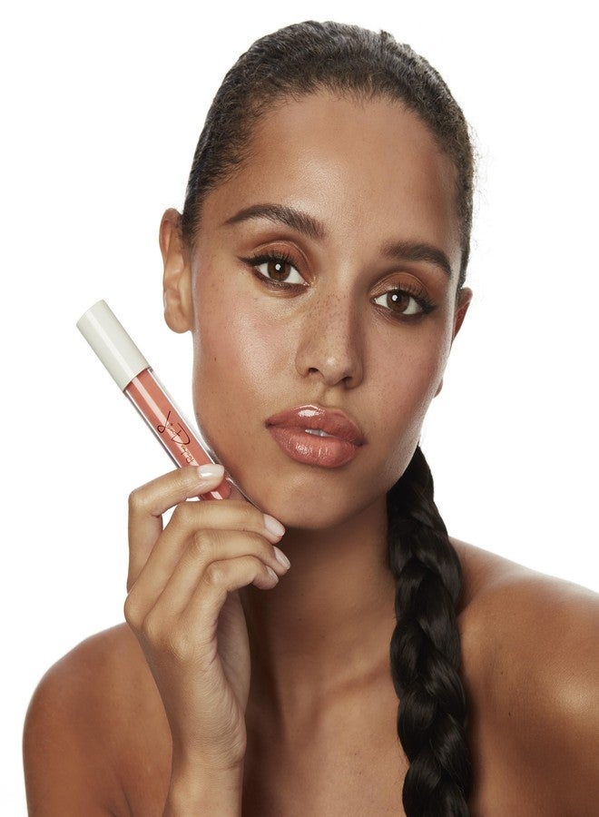 Jillian Dempsey Lip Gloss: Enhance, Hydrate & Smooth Lips with Firming & Plumping Benefits, Vegan, 4ml | Peachy Peach - Image 2