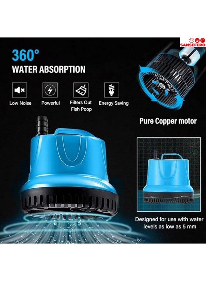 Bluepet Premier Plants Submersible Water Pump for Aquarium Water Changing with Bottom Suction Cups - Image 3
