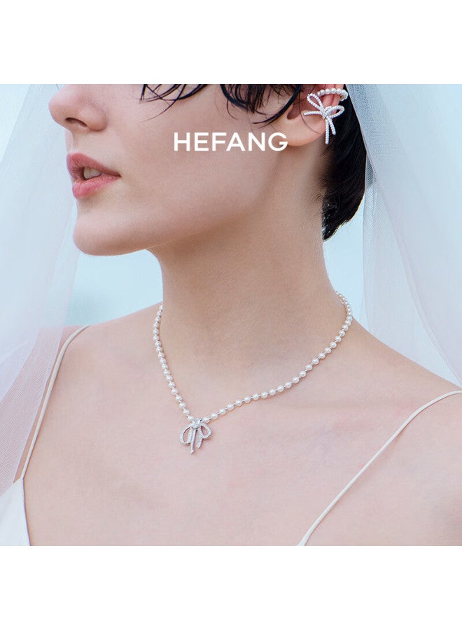 Hefang Elizabeth Necklace Clavicle Chain Luxury Birthday Gift For Girlfriend Wife - Image 1