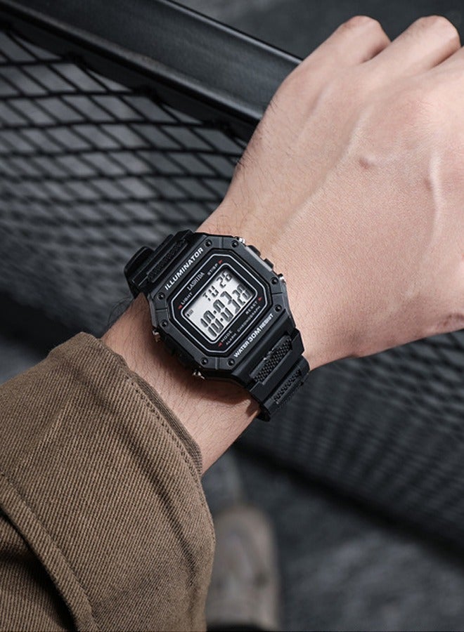 Digital Sports Watches for Boys Outdoor LED Backlight Stopwatch Rubber Wrist Watch Wholesales Assorted Set  - Image 2