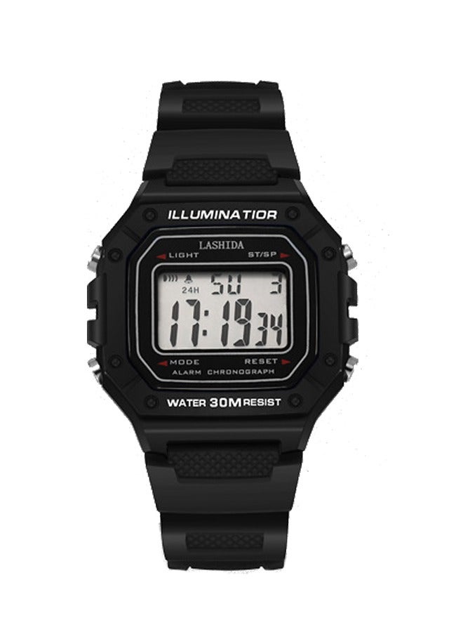 Digital Sports Watches for Boys Outdoor LED Backlight Stopwatch Rubber Wrist Watch Wholesales Assorted Set  - Image 1