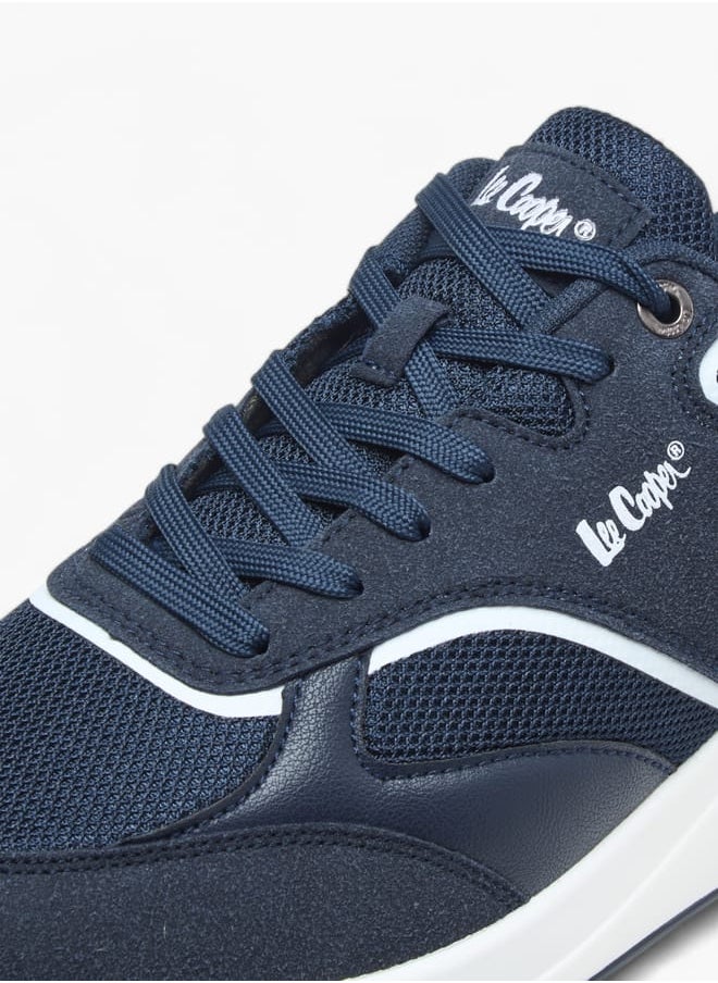 Lee Cooper Men's Panelled Lace-Up Sneakers  - Image 4