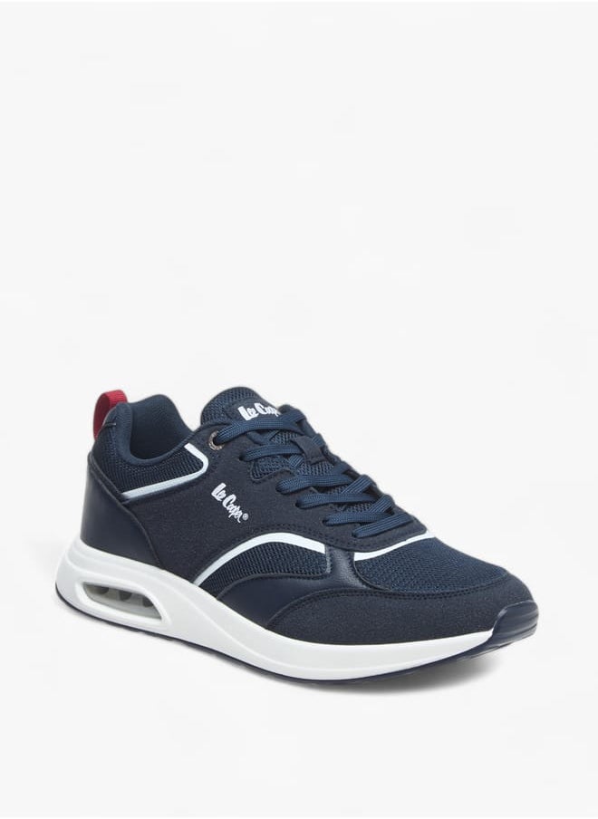 Lee Cooper Men's Panelled Lace-Up Sneakers  - Image 2