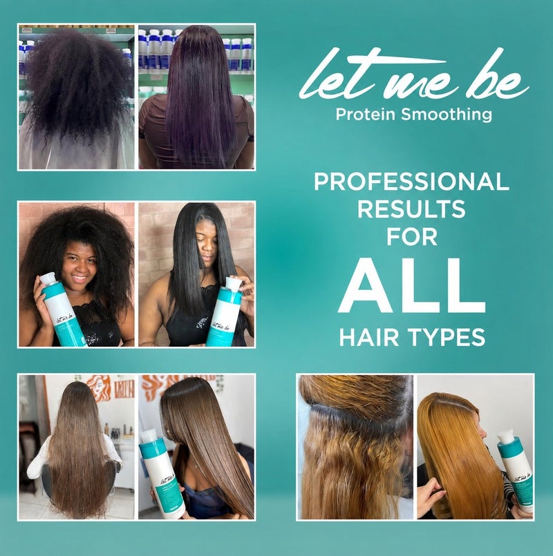 Let Me Be Brazilian Protein Smoothing Treatment, Single-Step | Keratin Treatment | Progressive Brush | Formaldehyde-Free Smoothing System – 500 ml - Image 5