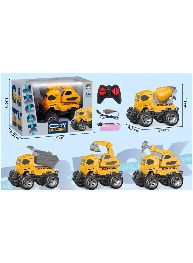 STEM Full Function Light RC Children Truck - For Ages 3+- 1PC Random Design - Image 4