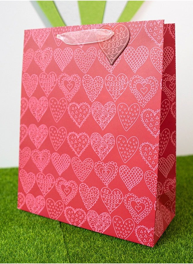 Share the Love Love Hearts Red Gift Bag Large  - Image 1