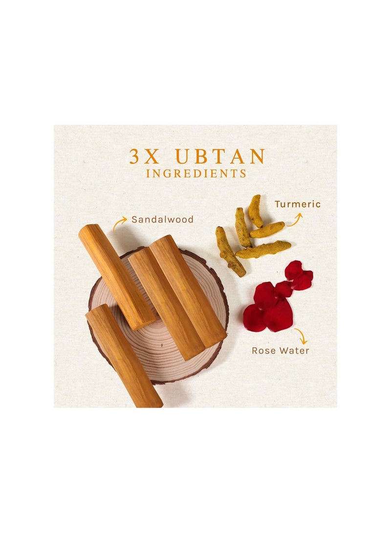 LOTUS HERBALS Lotus Herbals Radiance Boost Ubtan Face Serum SPF Turmeric Sandalwood and Rose Water - Image 2