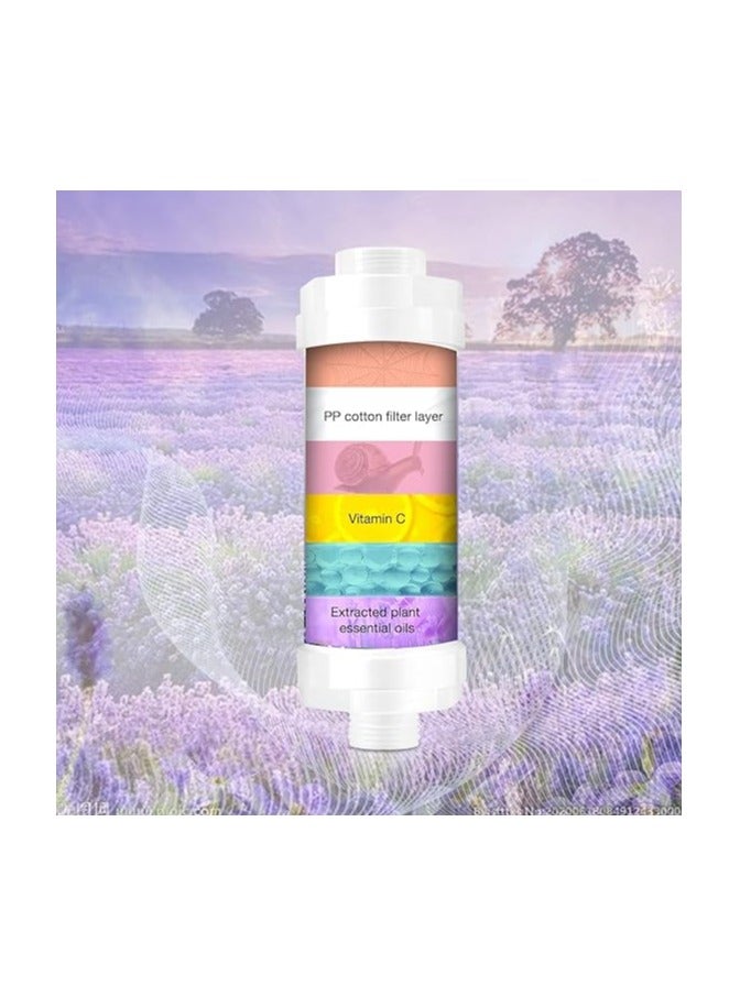 اتش 2 او مغذي الاستحمام ، فلتر رأس دش بفيتامين C ، منقي الماء العسر - Image 2