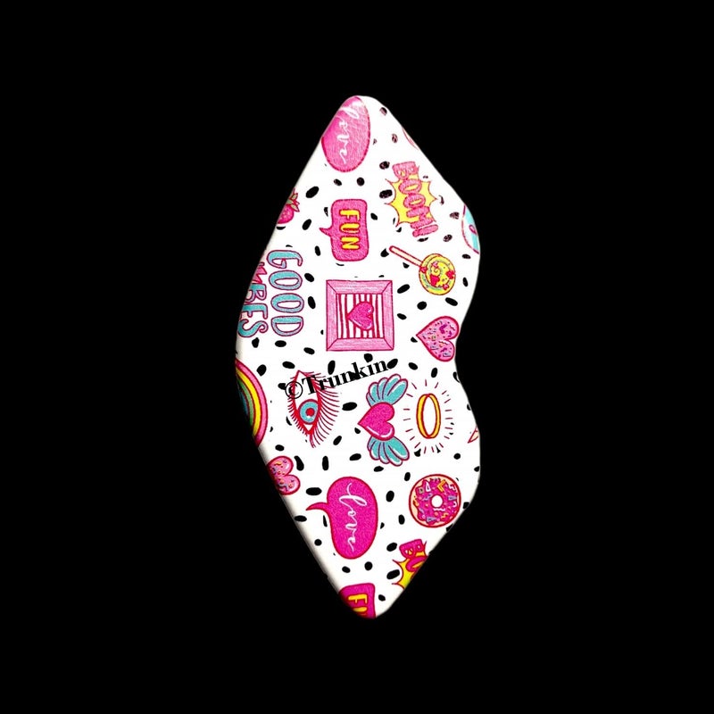 Trunkin Trunkin Lips Shaped Good Vibes Love Unbreakable Mirror  - Image 5
