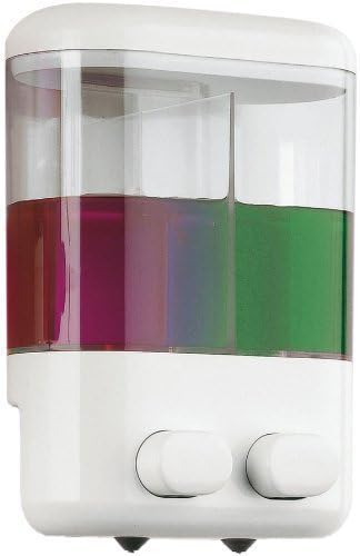 Divik Home and Bathroom Usable Head Liquid Soap Shampoo Touch Dispenser Easy Separated & Assembled Double Head Touch Soap Dispenser (1Pcs) - Image 1