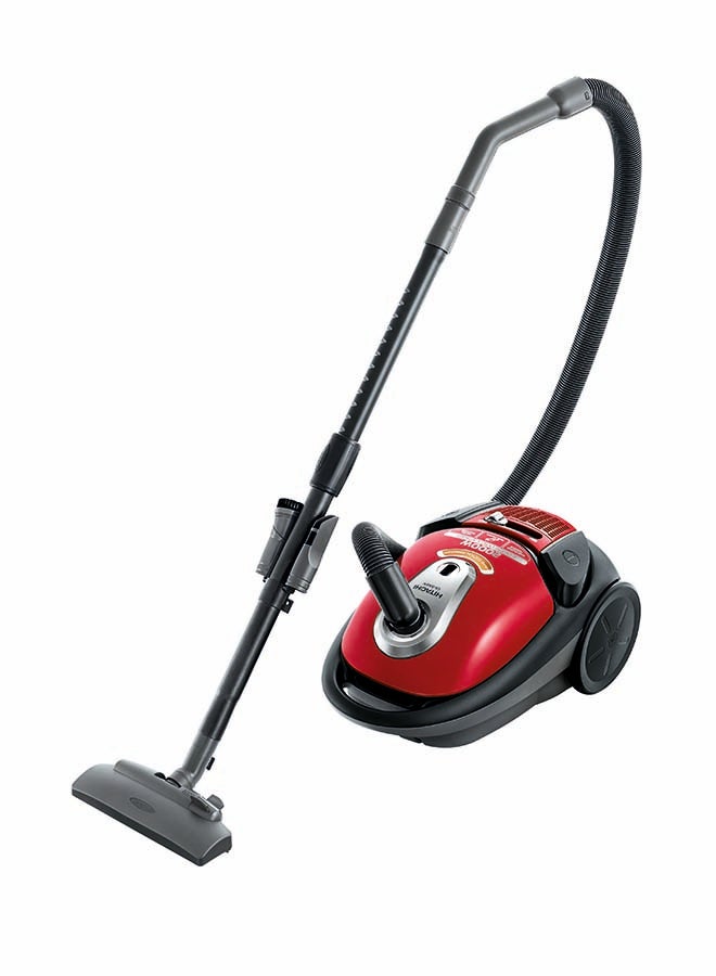 HITACHI Canister Bagged Vacuum Cleaner 6 L 2000 W CV-BA20VBRE Red - Image 1