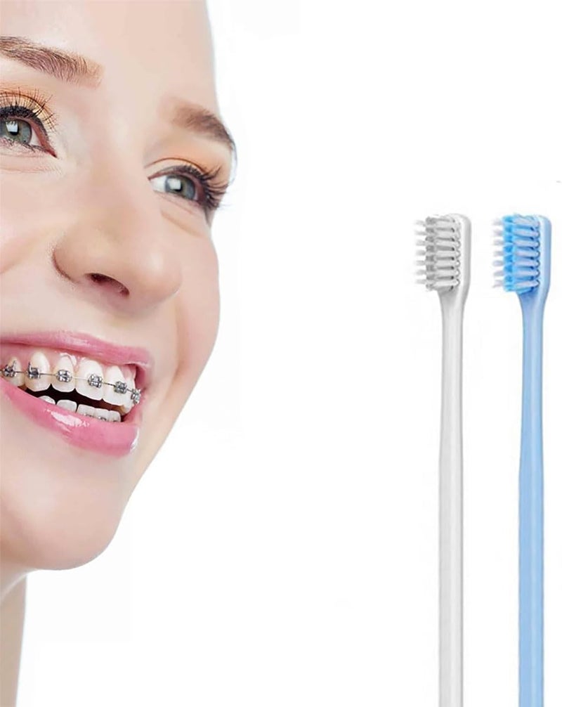 جود تول حزمة من 2 فرشاة أسنان تقويمية على شكل V أدوات العناية بالفم - Image 1