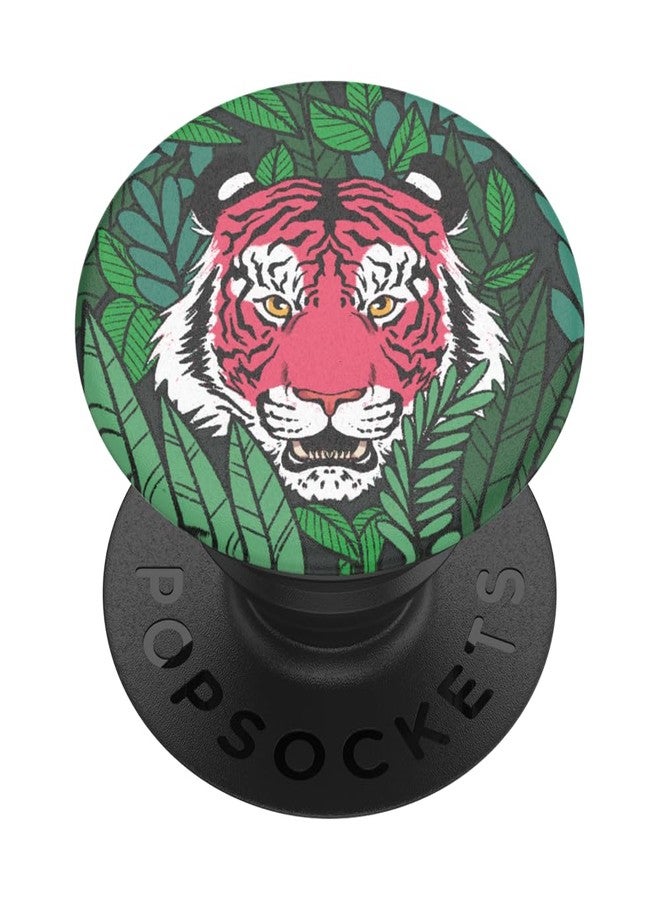 PopSockets Phone Grip with Expanding Kickstand, Animal PopGrip - Wild Tiger - Image 1