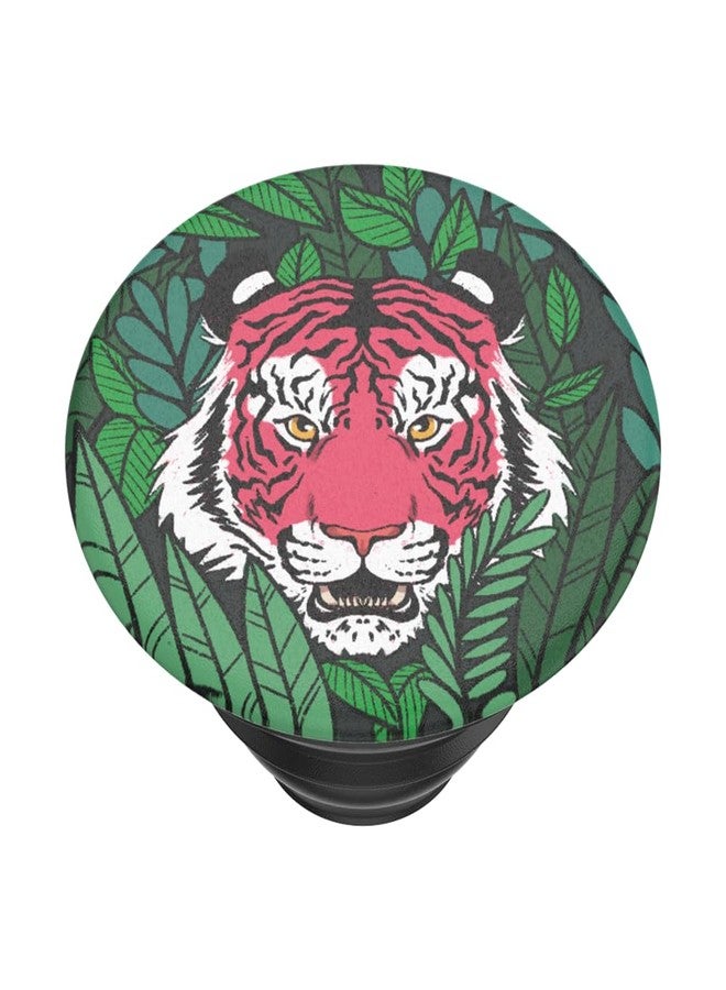 PopSockets Phone Grip with Expanding Kickstand, Animal PopGrip - Wild Tiger - Image 5