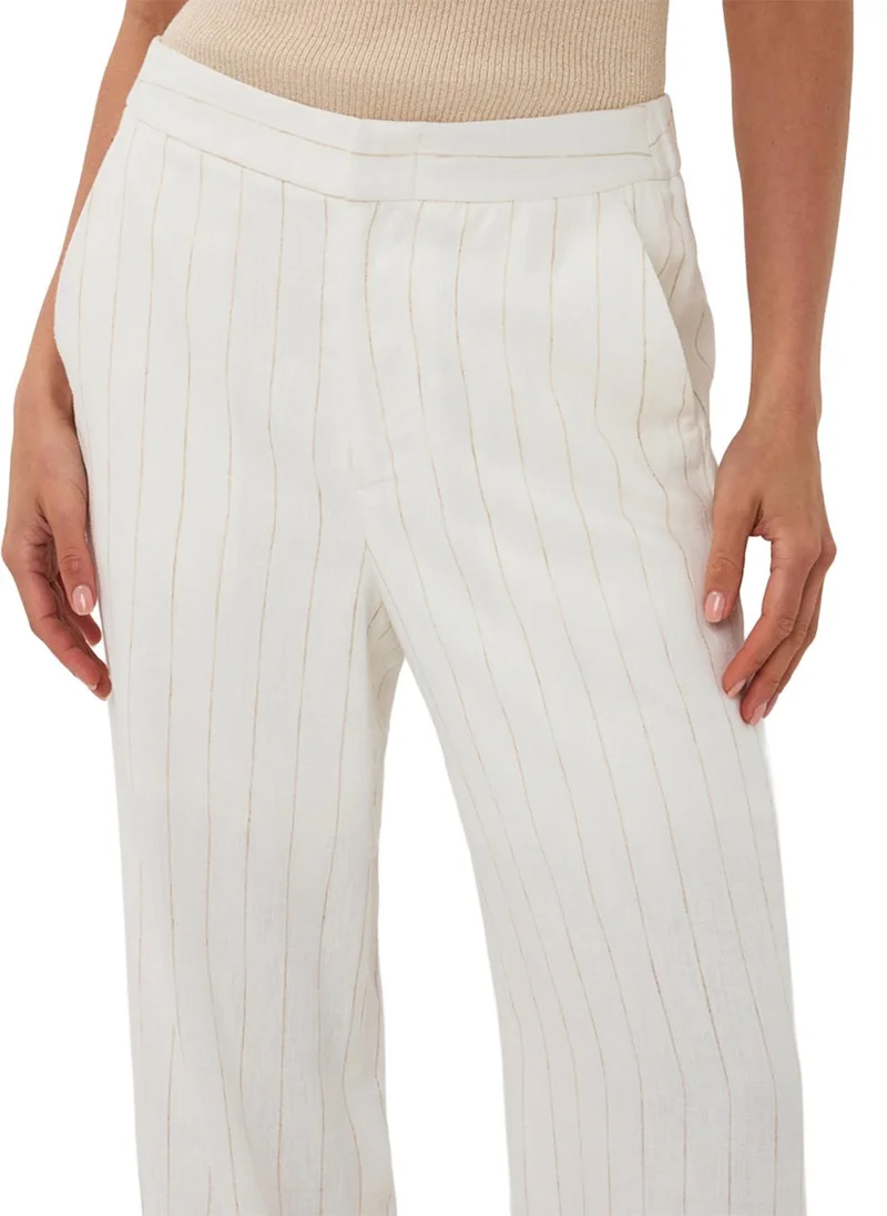 Esqualo  Esqualo Trousers Linen Striped for Women | Best Price UAE