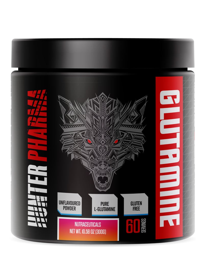 هانتر جلوتامين نقي من Hunter Pharma – 300 جم - Image 1