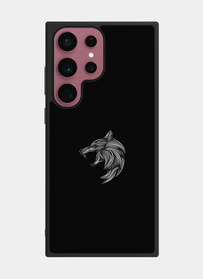 PXLAAT Samsung Galaxy S22 Ultra case cover Wolf  - Image 1
