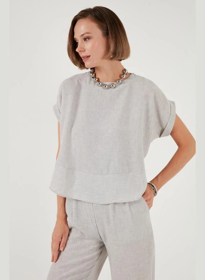 Lela Lela Regular Fit Wide Leg Suit for Women SET 67045982S4