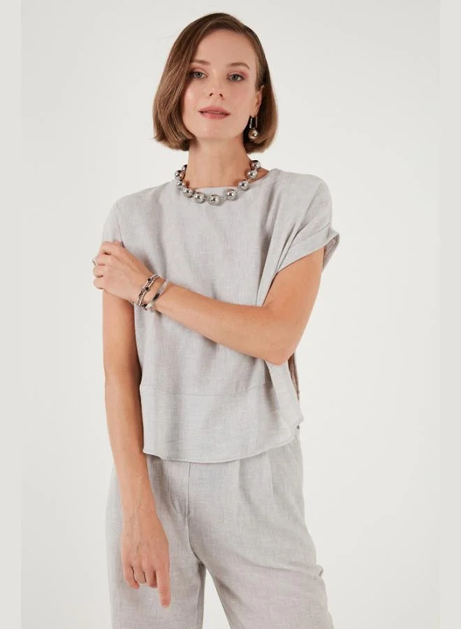 Lela Lela Regular Fit Wide Leg Suit for Women SET 67045982S4