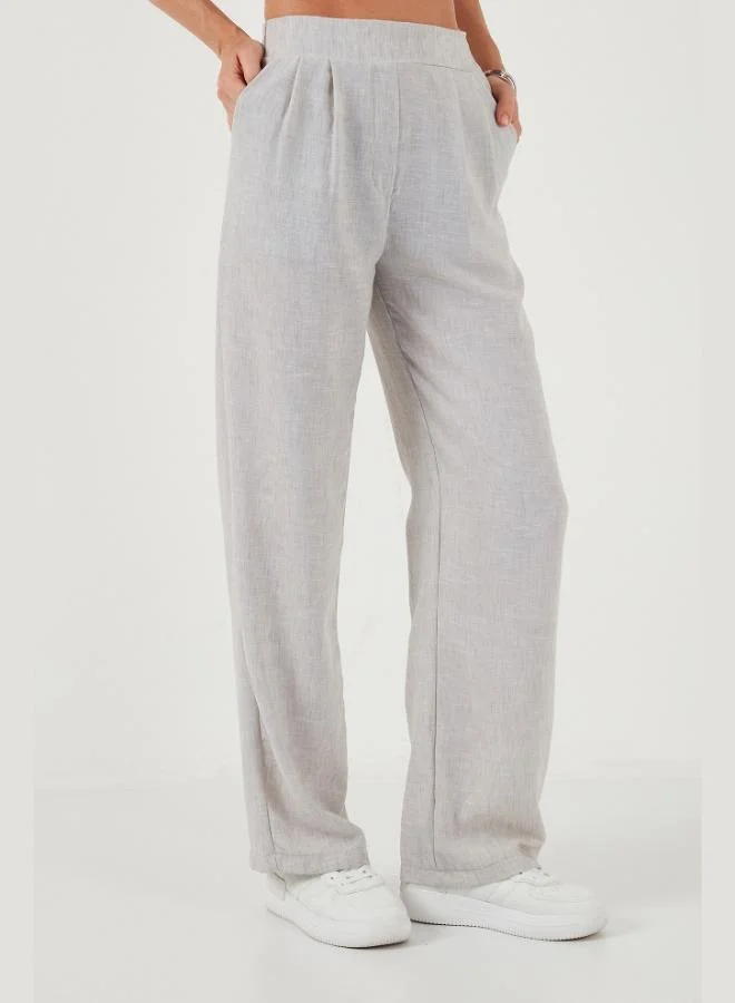 Lela Lela Regular Fit Wide Leg Suit for Women SET 67045982S4