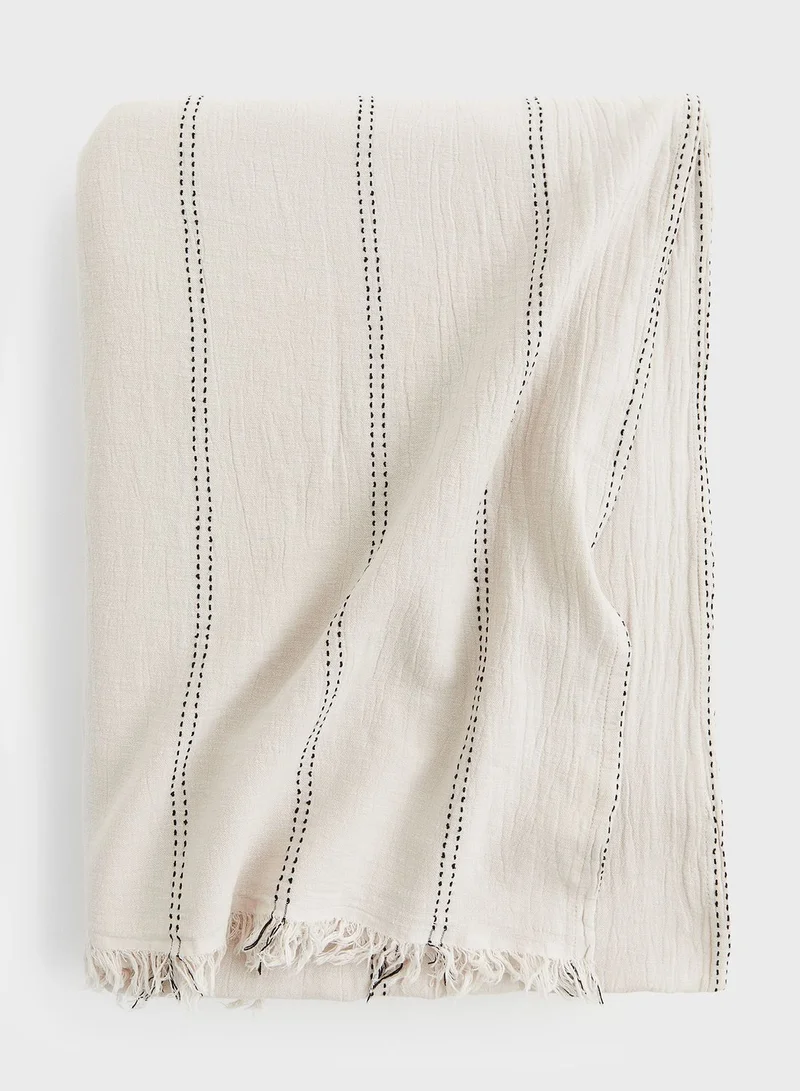 اتش اند ام Linen-Blend Bedspread