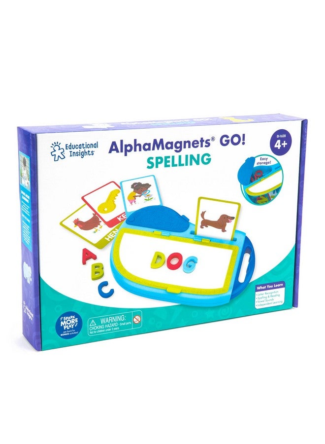 إديوكيشنال إنسايتس مجموعة أنشطة التهجئة AlphaMagnets GO! من Educational Insights، 73 قطعة، هدية للأطفال من سن 4 سنوات فما فوق - Image 5