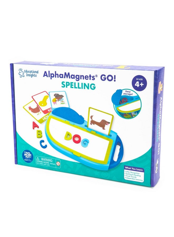 إديوكيشنال إنسايتس مجموعة أنشطة التهجئة AlphaMagnets GO! من Educational Insights، 73 قطعة، هدية للأطفال من سن 4 سنوات فما فوق - Image 4
