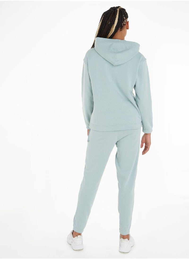 CALVIN KLEIN Calvin Klein Women's Sweatpants - Knit Pants - Sportswear - Cotton , Blue  - Image 2
